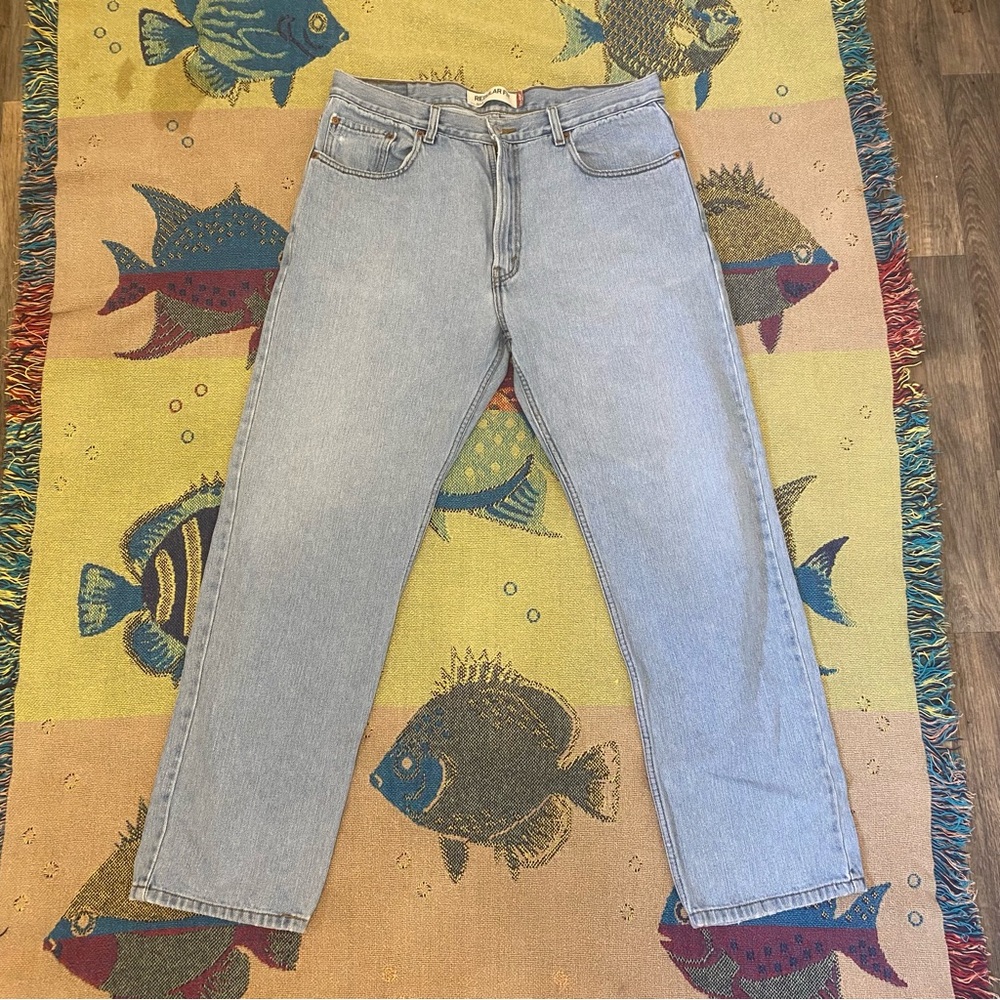 Levi 505 light wash regular fit